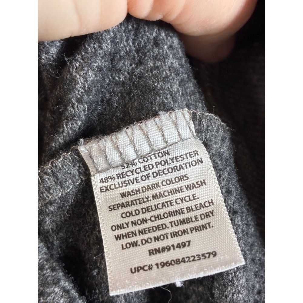 The Rolling Stones Sacramento Memorial Auditorium Graphic Sweatshirt Gray XL - Picture 4 of 4